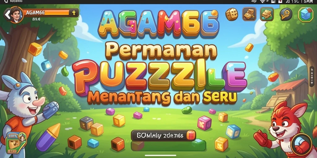 Tampilan gameplay AGAM66 dengan teka-teki yang menantang.
