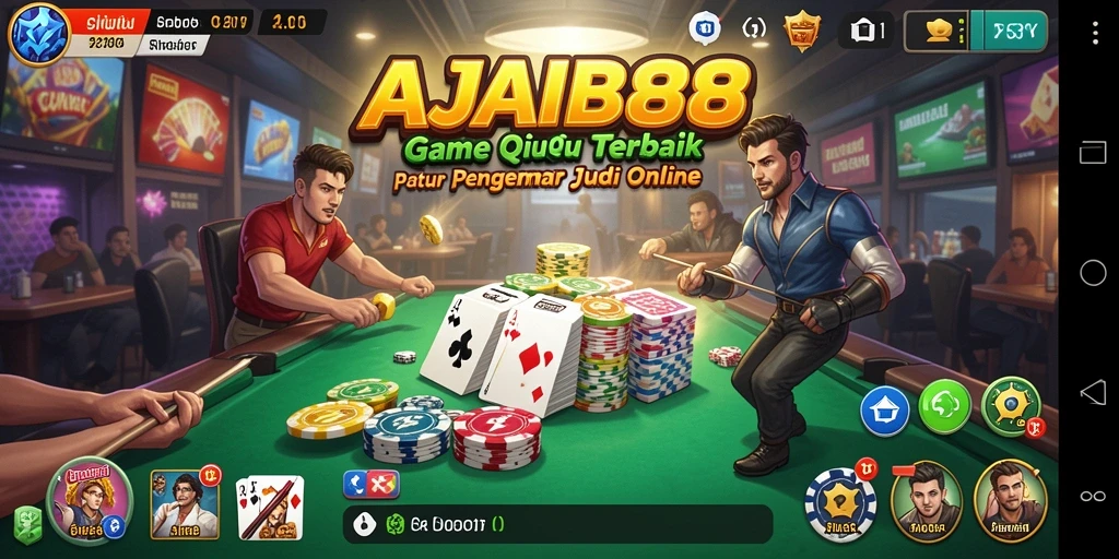Tampilan gameplay QiuQiu yang menarik dan interaktif di AJAIB88.