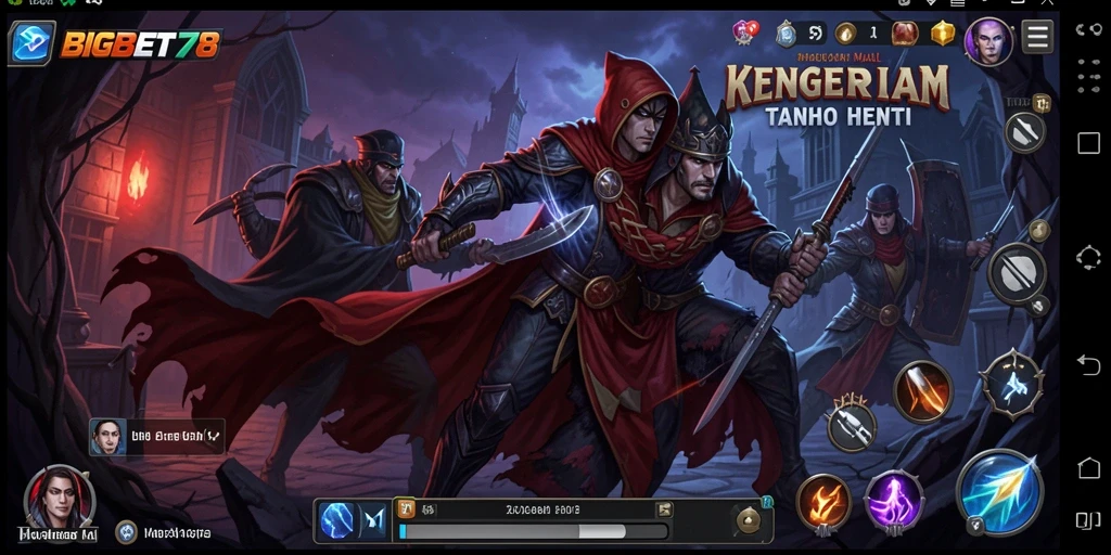 Tampilan menyeramkan dari gameplay <strong>BIGBET78</strong> yang penuh ketegangan.