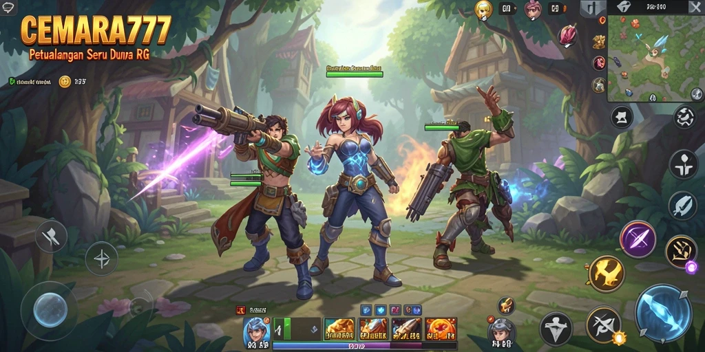 Tampilan gameplay RPG yang menarik dari CEMARA777.