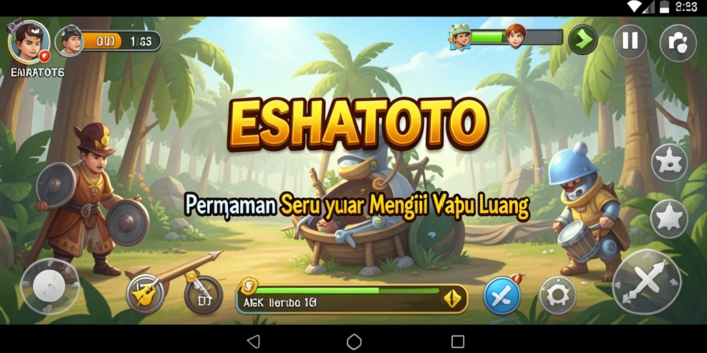Tampilan menarik gameplay ESHATOTO saat dimainkan.