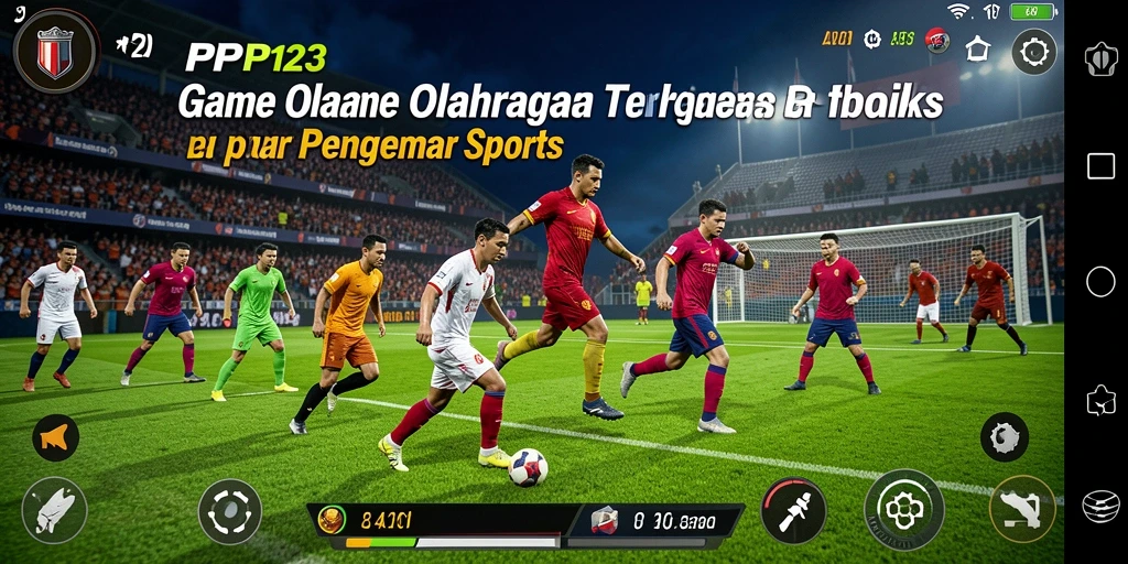 Tampilan gameplay seru dan realistis di PP123.