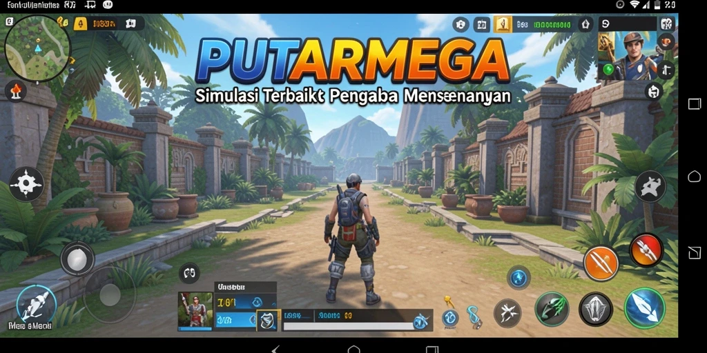 Tangkapan layar PUTARMEGA menampilkan gameplay simulasi yang imersif dan menarik.