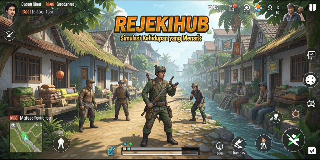 Tampilan menarik dari gameplay REJEKIHUB yang penuh interaksi.
