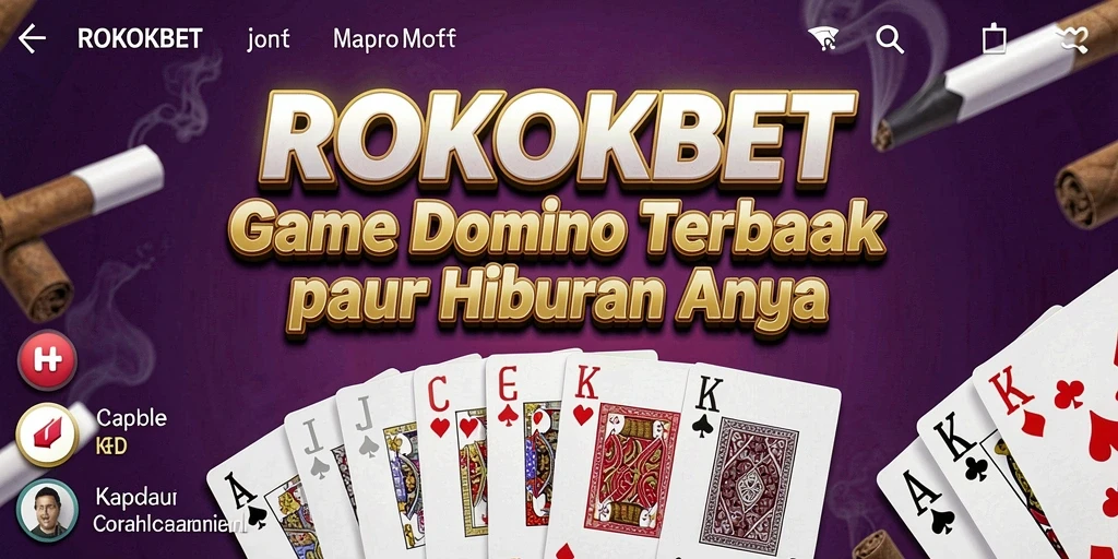 Tampilan gameplay ROKOKBET yang seru dan interaktif.