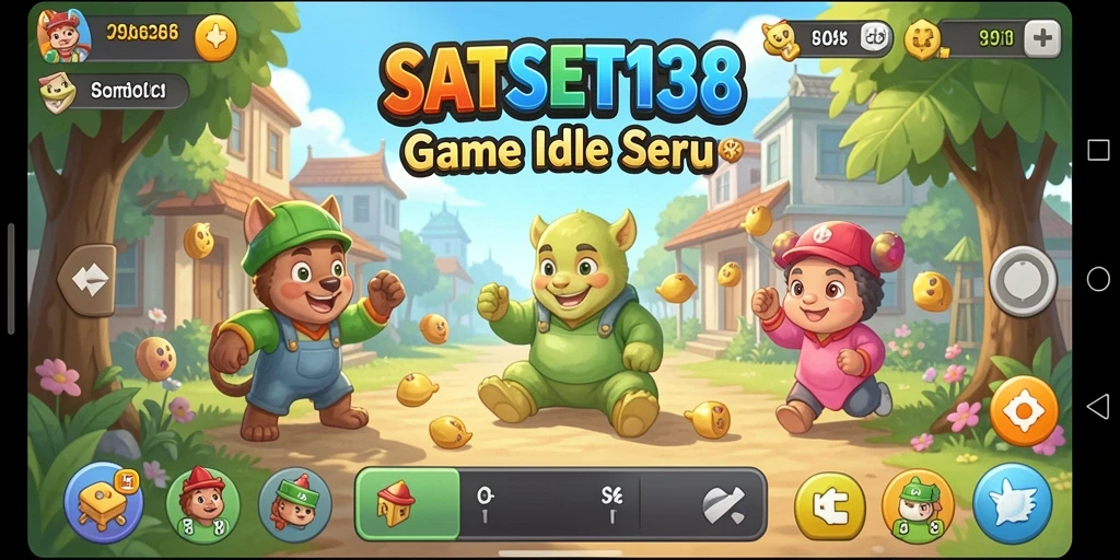 Tampilan gameplay SATSET138 yang menarik dan adiktif.