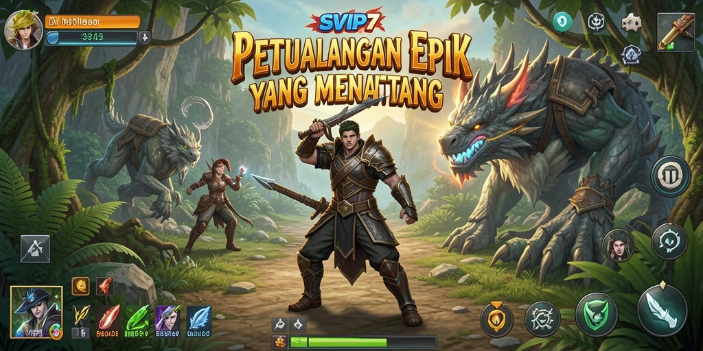 Tampilan gameplay SVIP7 yang menarik dan penuh tantangan.