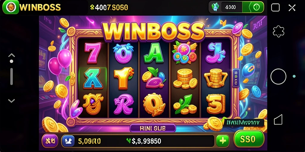 Screenshot gameplay <strong>WINBOSS</strong> menunjukkan keseruan permainan Slot yang mendebarkan.