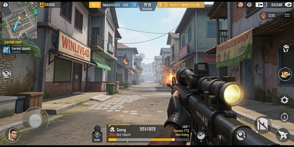 Tampilan gameplay seru dari WINLIVE4D yang penuh aksi.