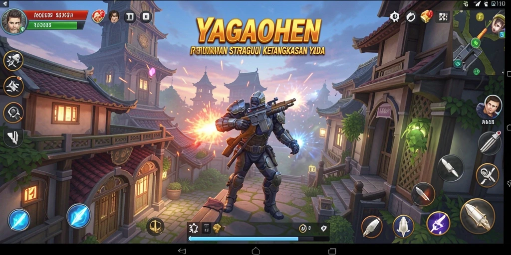 Tangkapan layar dari gameplay strategis YAGAOHEN yang menarik.